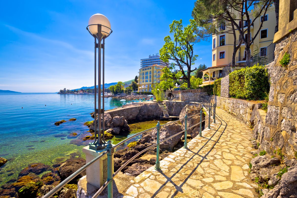 Lungomare Opatija, šetalište dugo 12 km
