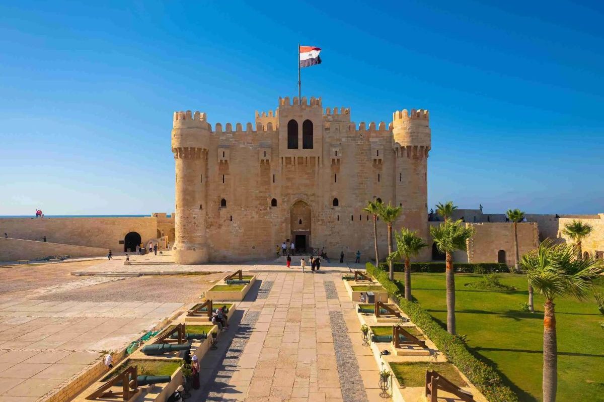 Tvrdjava Kajtbaj (Citadel of Qaitbay) u Aleksandriji.